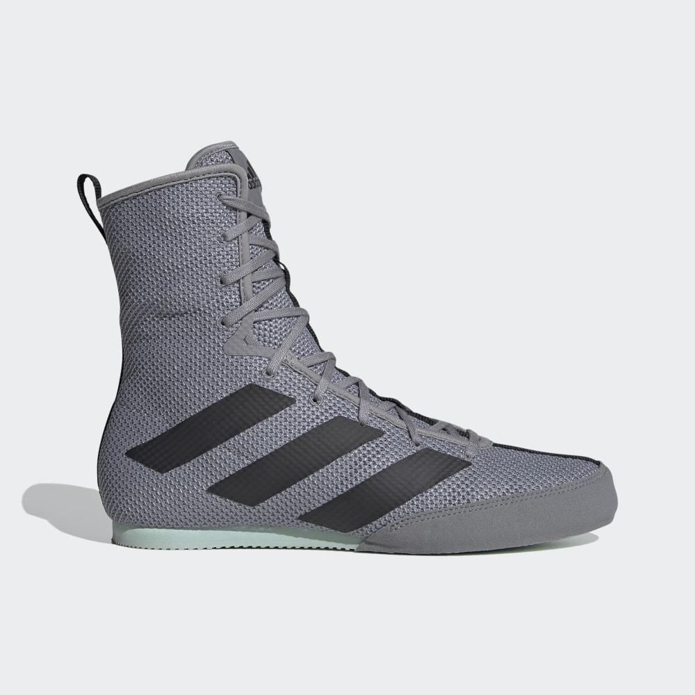 Tenisi Adidas Box Hog 3 Dama Romania - Gri/Negrii/Verzi EF2976